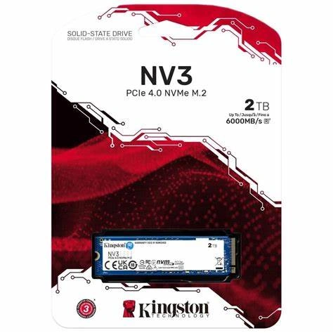 Твердотельный диск SSD Kingston NV3 NVMe PCIe 4.0 2TB