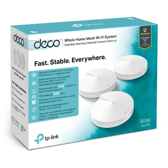 Mesh Wi-Fi Deco M5(3-Pack)
