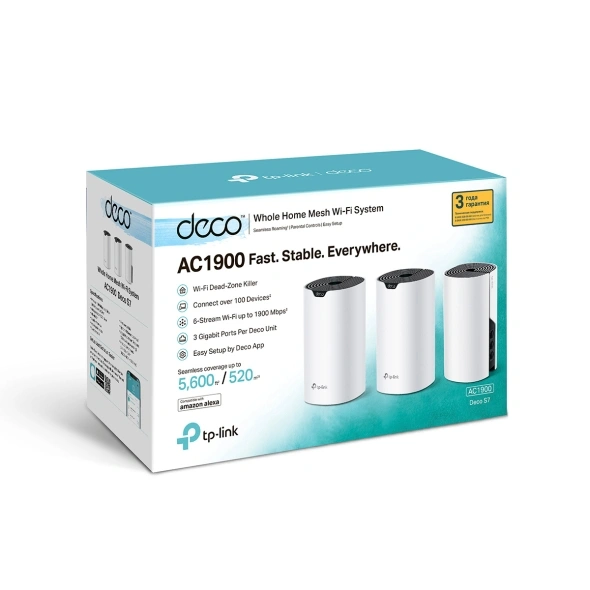 Mesh Wi-Fi Deco S7(3-Pack)