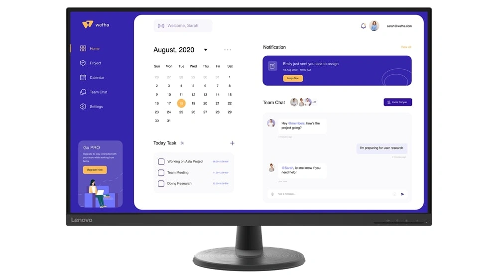 Монитор 32" Lenovo D32-40 66FCGAC2EU