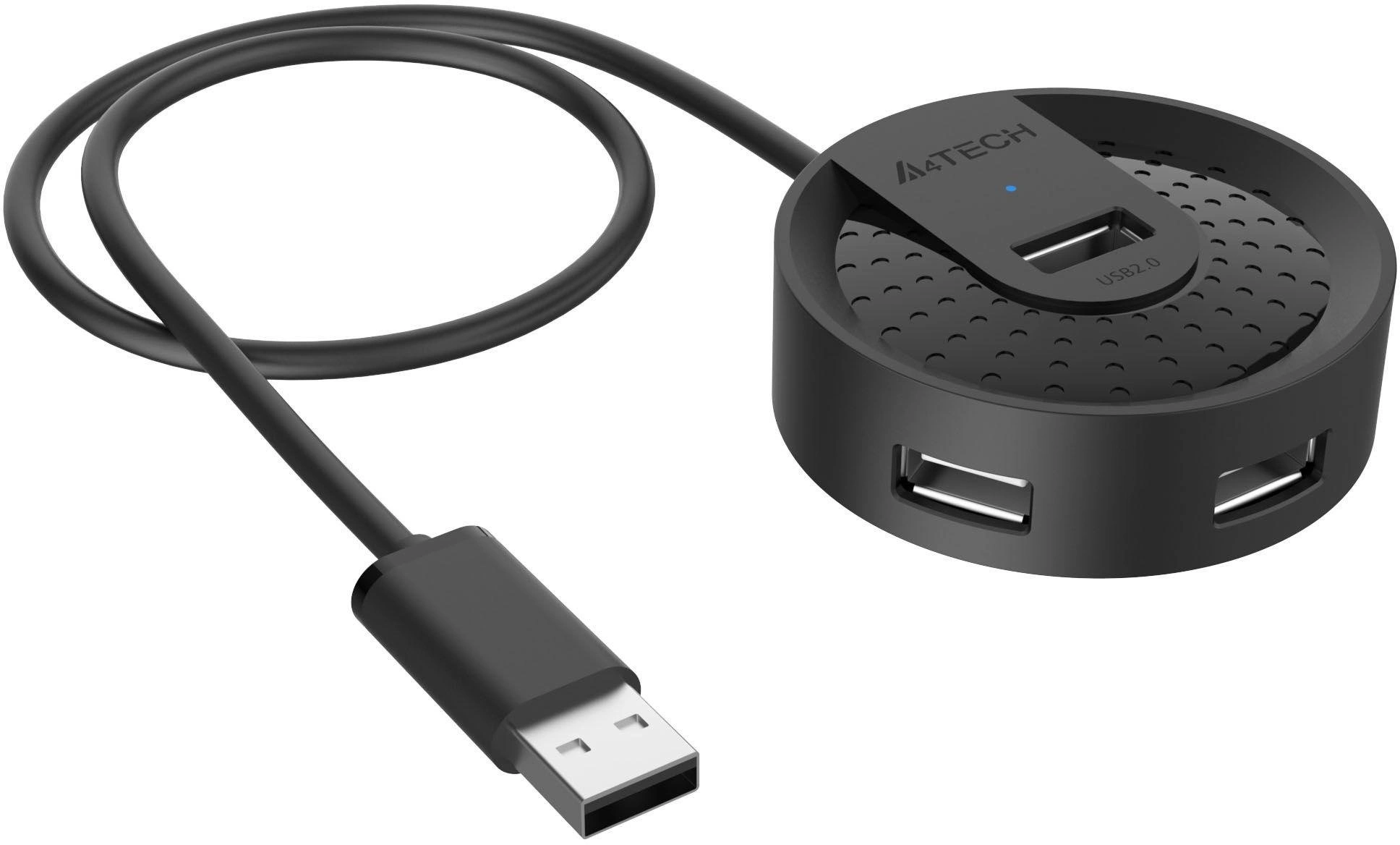 Распределитель USB, A4tech Switch Hub HUB-20 USB to 4xUSB 2.0