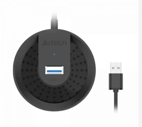 Распределитель USB, A4tech Switch Hub HUB-30 (Black) USB to 4xUSB 3.0