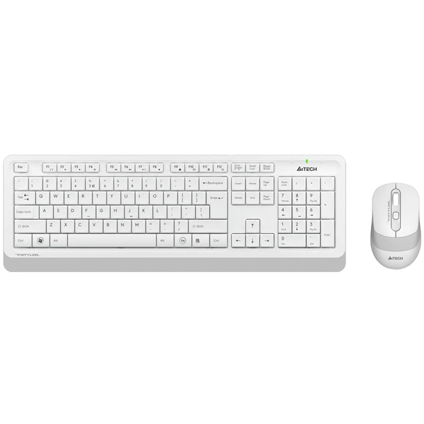 Беспроводной комплект клавиатура+мышь A4tech FG1010 (WHITE)