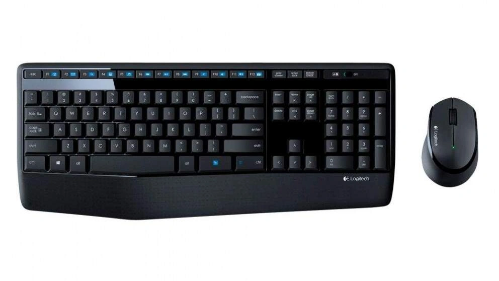 Беспроводной комплект клавиатура+мышь Logitech MK345 Black
